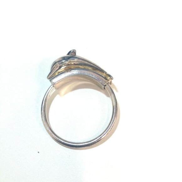 Hermes Dolphin Key Ring A2097